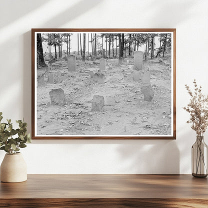 Vintage 1939 Red Clay Cemetery in Person County NC - Available at KNOWOL