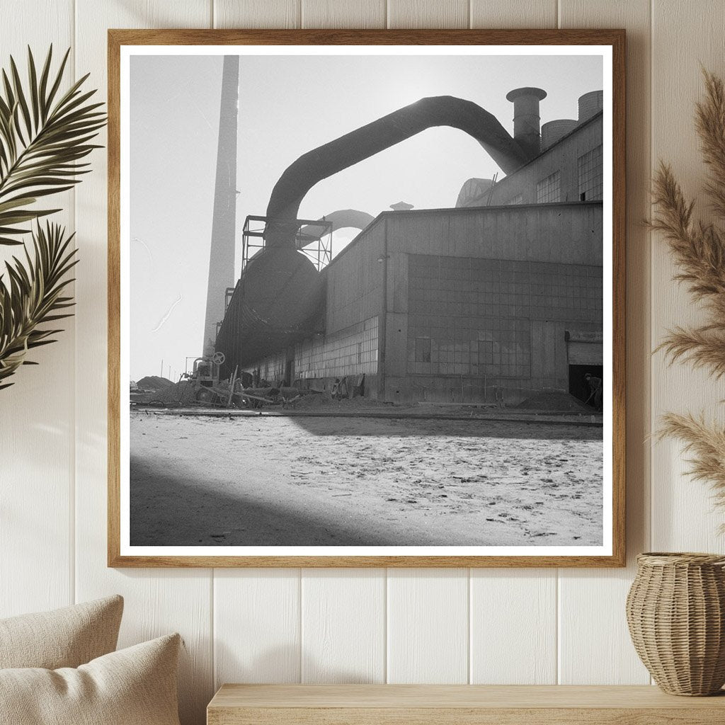 Vintage 1940 Photo of Copper Extraction at Refinery - Available at KNOWOL