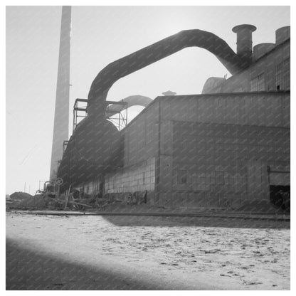 Vintage 1940 Photo of Copper Extraction at Refinery - Available at KNOWOL