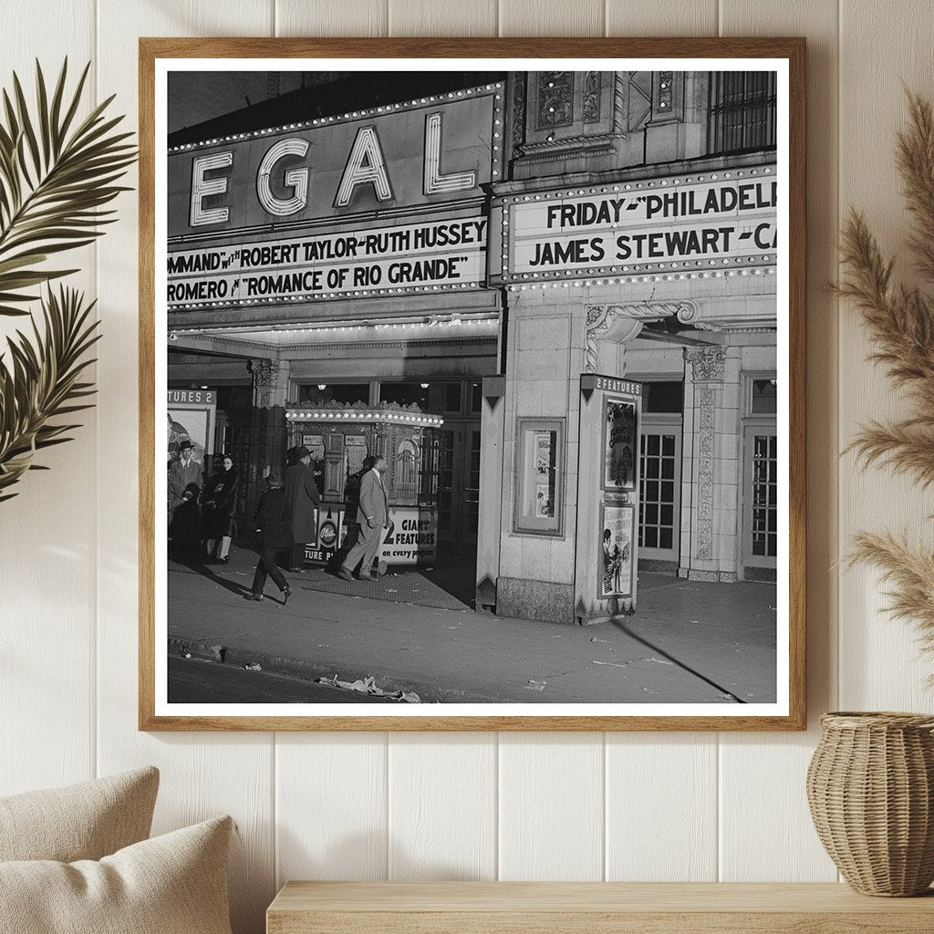 Vintage 1941 Photo of Southside Chicago Movie Theater - Available at KNOWOL