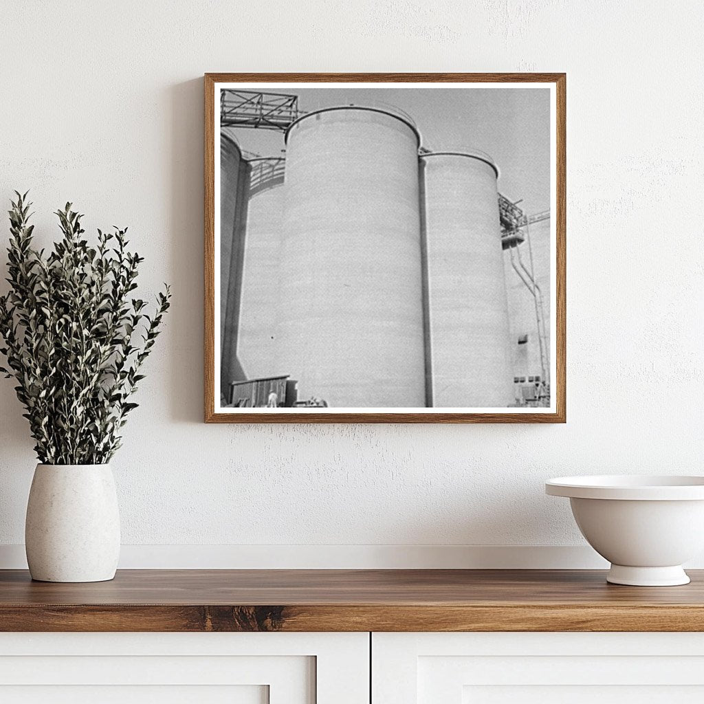 Vintage 1942 Ore Storage Silos at Basic Magnesium Plant - Available at KNOWOL