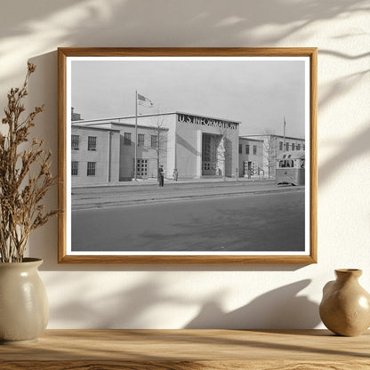 Vintage 1943 Architectural Details of U.S. Information Building - Available at KNOWOL