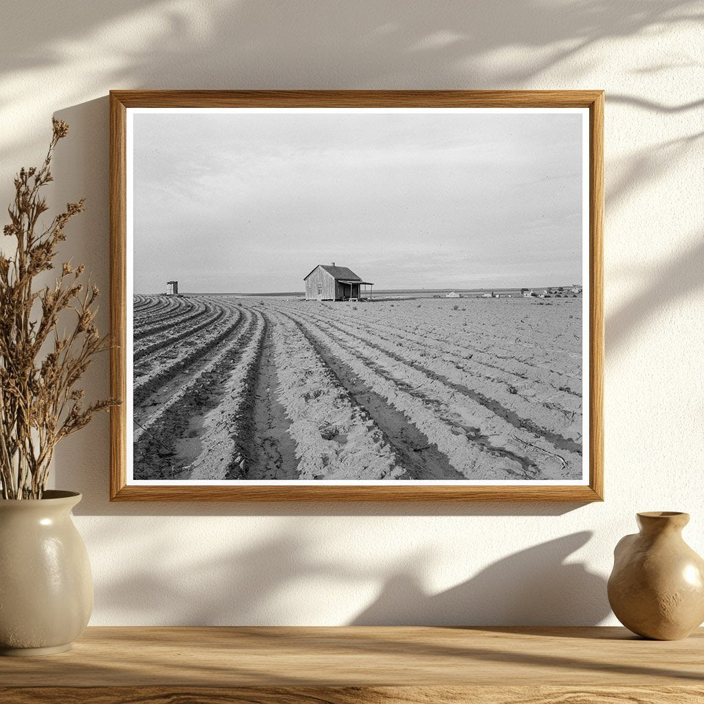 Vintage Abandoned Tenant House Hall County Texas 1937 - Available at KNOWOL