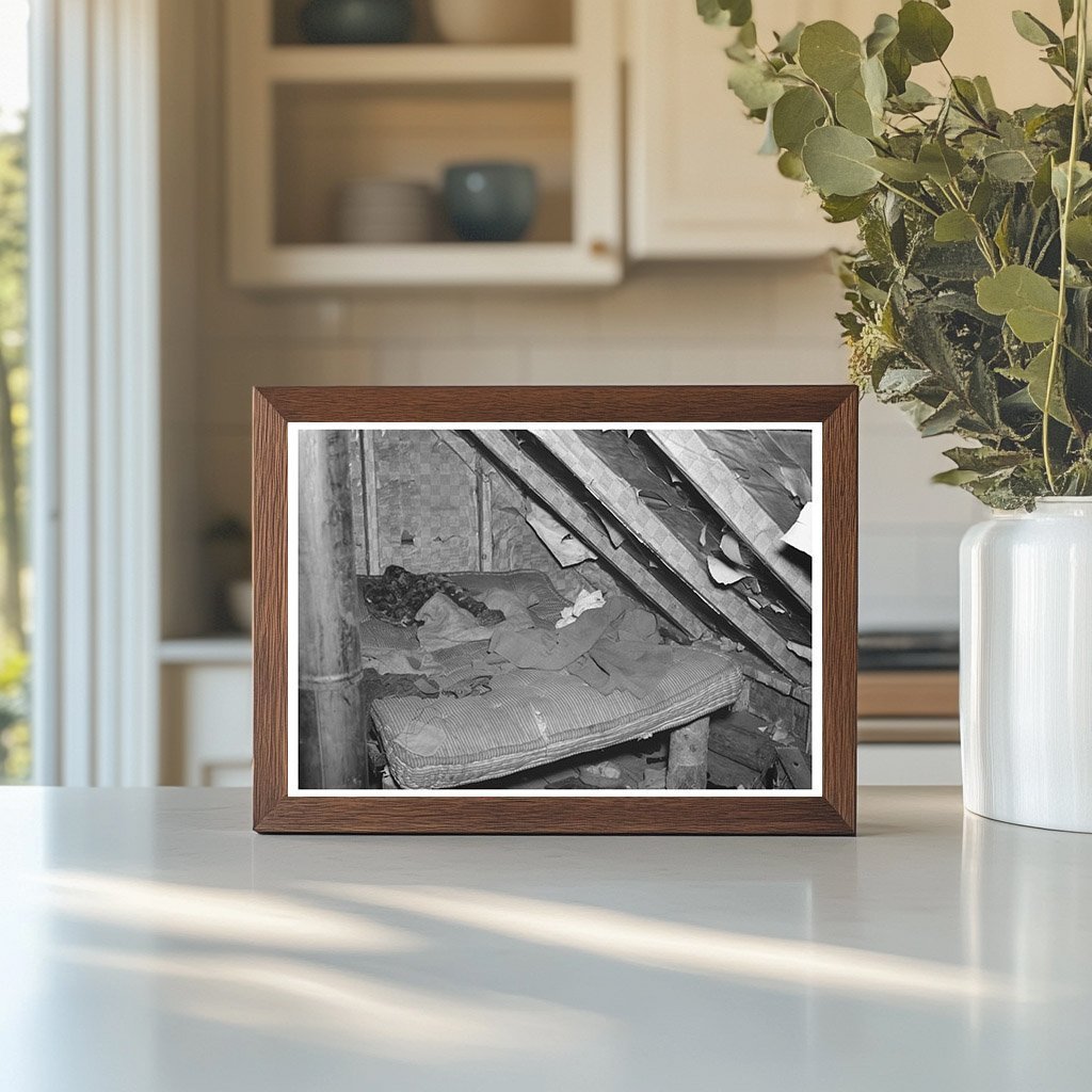 Vintage Attic Bedroom in Long Lake Wisconsin 1937 - Available at KNOWOL