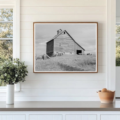 Vintage Barn of a Settler in Boundary County Idaho 1939 - Available at KNOWOL