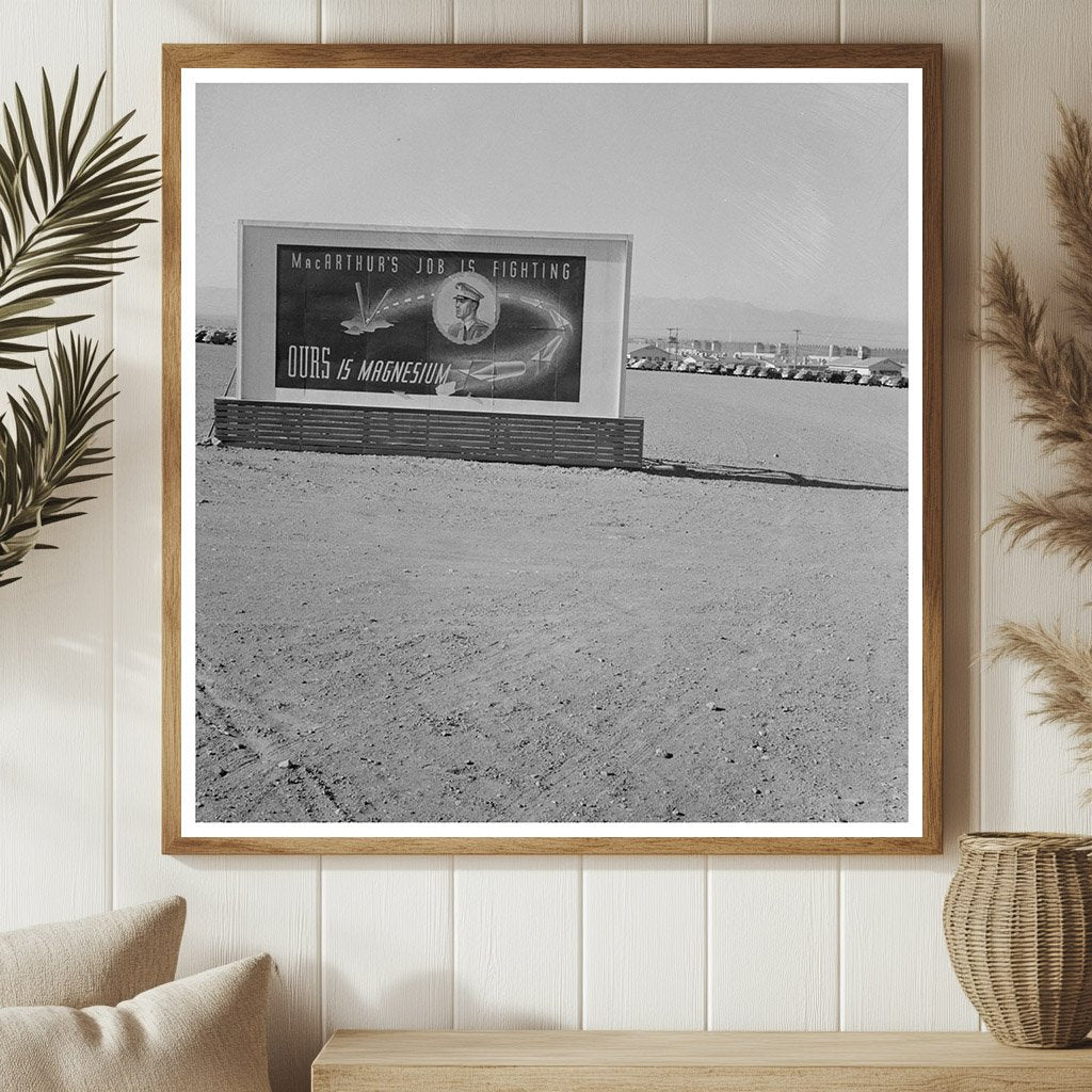 Vintage Billboards at Basic Magnesium Inc 1940s - Available at KNOWOL