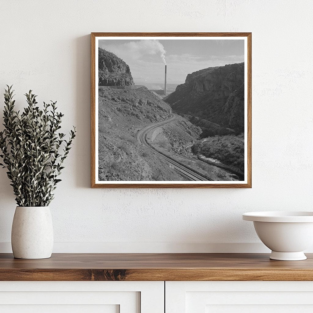 Vintage Copper Mine Railroad Morenci Arizona Early 20th Century - Available at KNOWOL