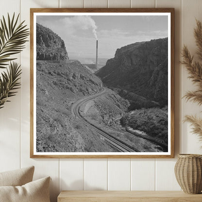 Vintage Copper Mine Railroad Morenci Arizona Early 20th Century - Available at KNOWOL