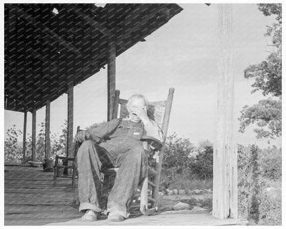 Vintage Cotton Farmer Greene County Georgia 1937 - Available at KNOWOL