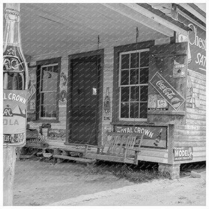 Vintage Country Filling Station Granville County 1939 - Available at KNOWOL