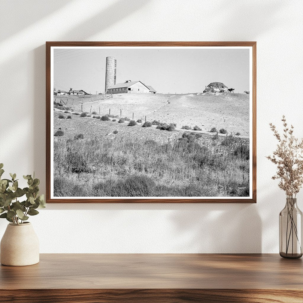 Vintage Dairy Farm in Western Idaho 1939 - Available at KNOWOL