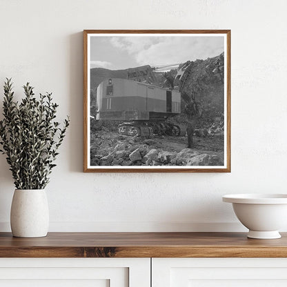 Vintage Electric Shovel in Morenci Copper Mine 1950 - Available at KNOWOL