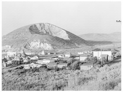 Vintage Fishing Village South of San Francisco 1938 - Available at KNOWOL