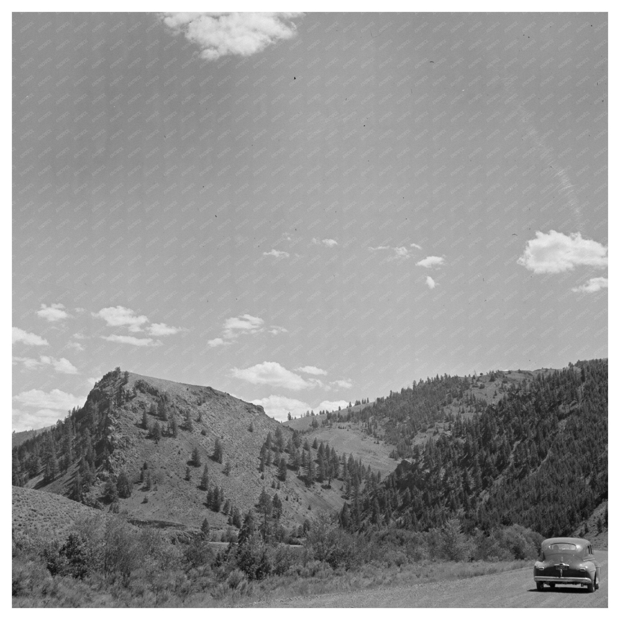 Vintage Idaho Landscape August 1942 FSA/OWI Collection - Available at KNOWOL