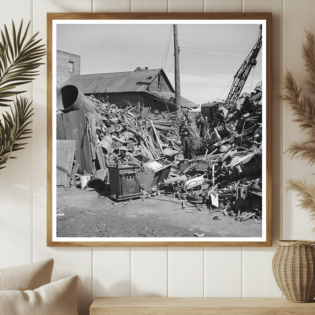 Vintage Junkyard in Duluth Minnesota May 1937 - Available at KNOWOL