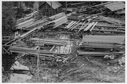 Vintage Mill in Mission Creek Idaho October 1939 - Available at KNOWOL