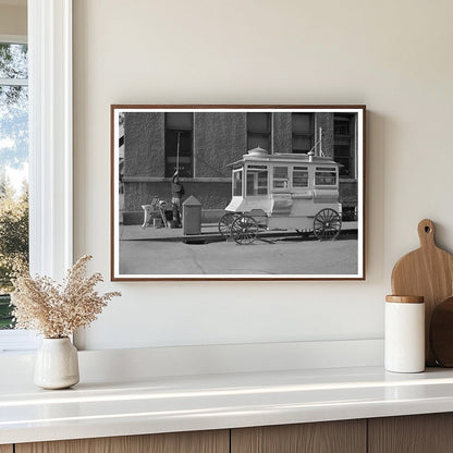 Vintage Peanut Cart in Ames Iowa November 1936 - Available at KNOWOL