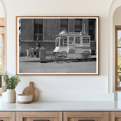 Vintage Peanut Cart in Ames Iowa November 1936 - Available at KNOWOL