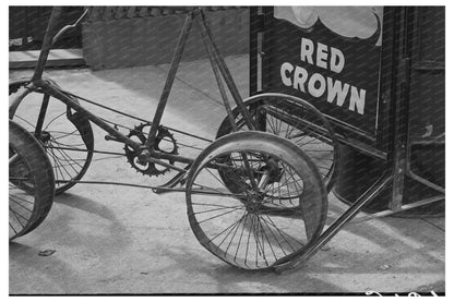 Vintage Quadricycle on Telluride Railroad September 1940 - Available at KNOWOL