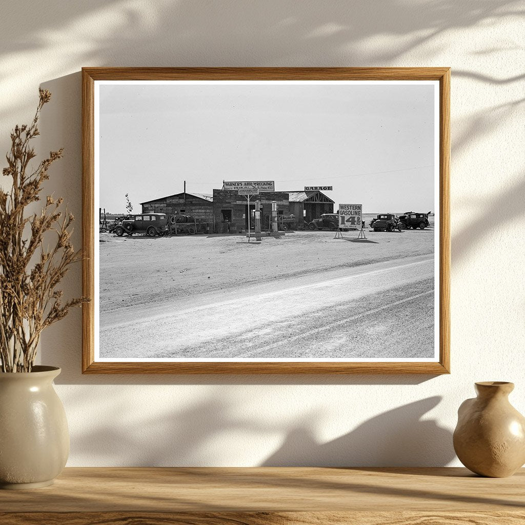 Vintage Roadside Scene California May 1939 - Available at KNOWOL