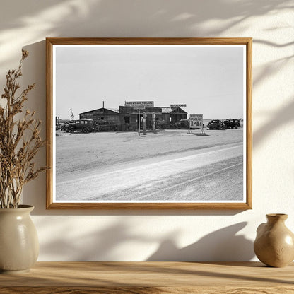 Vintage Roadside Scene California May 1939 - Available at KNOWOL