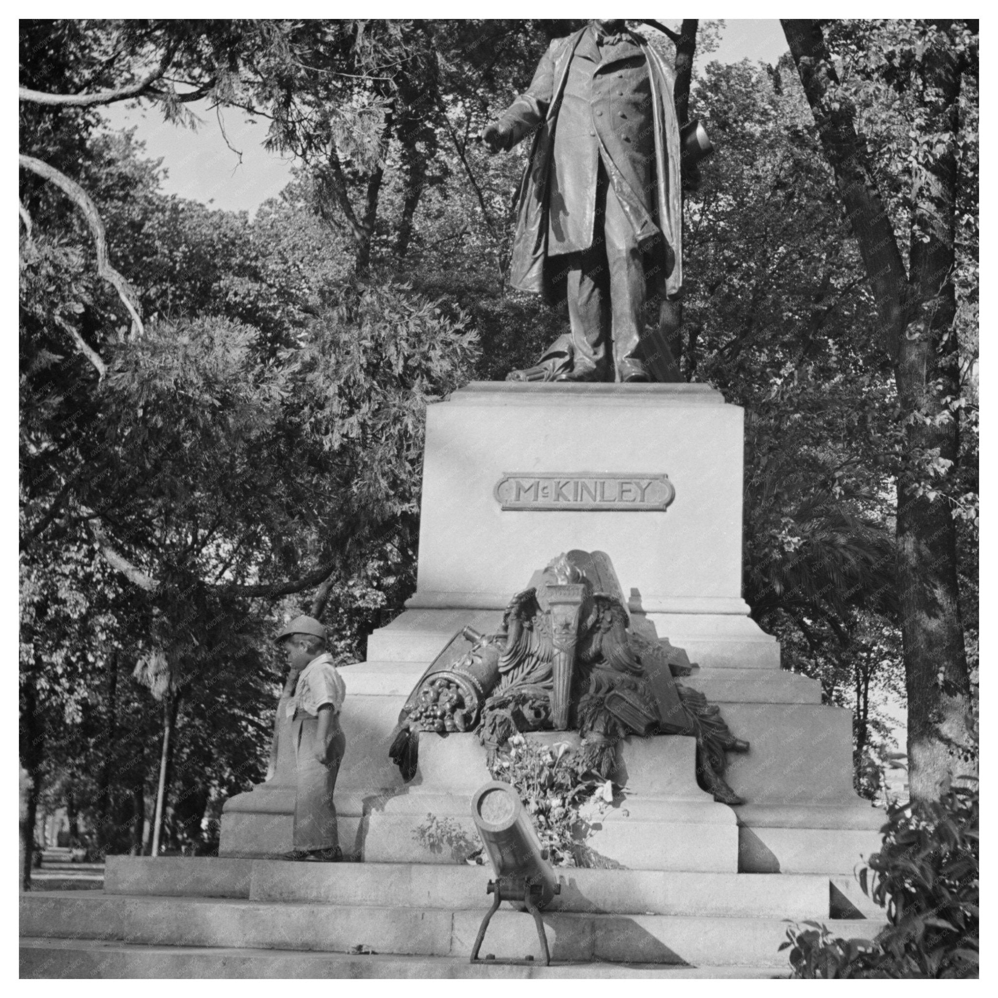 Vintage San Jose Monument Photo May 1942 FSA/OWI Collection - Available at KNOWOL