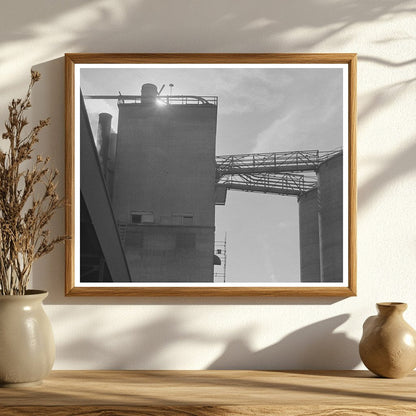 Vintage Silo and Buildings in Las Vegas 1940s - Available at KNOWOL