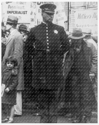 Vintage Street Meeting in San Francisco August 1936 FSA/OWI Collection - Available at KNOWOL