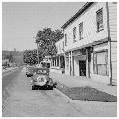 Vintage Tenino Washington Scene August 1939 - Available at KNOWOL