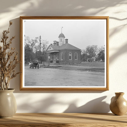 Vintage Williamsburg Courthouse April 1943 - Available at KNOWOL