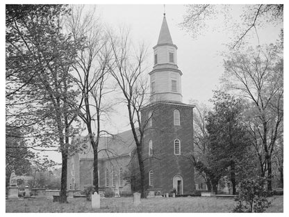 Virginia Capitol and Bruton Parish Church April 1943 - Available at KNOWOL