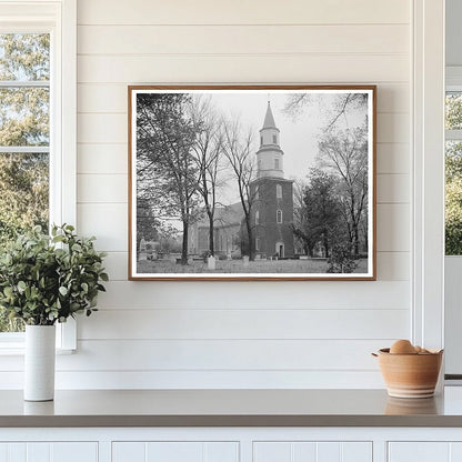 Virginia Capitol and Bruton Parish Church April 1943 - Available at KNOWOL