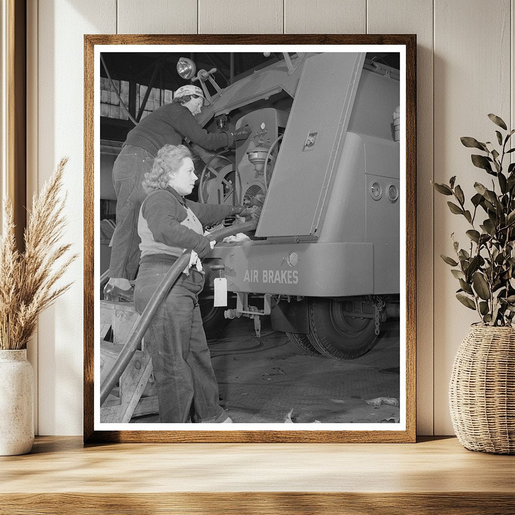 War Production Workers Making Gasoline Tanks in 1943 - Available at KNOWOL