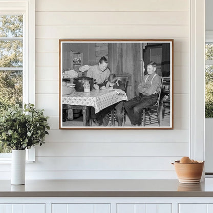 Wardlow Family in Dugout Basement Oregon 1939 - Available at KNOWOL