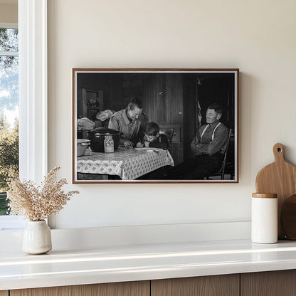 Wardlow Family in Dugout Home Dead Ox Flat Oregon 1939 - Available at KNOWOL