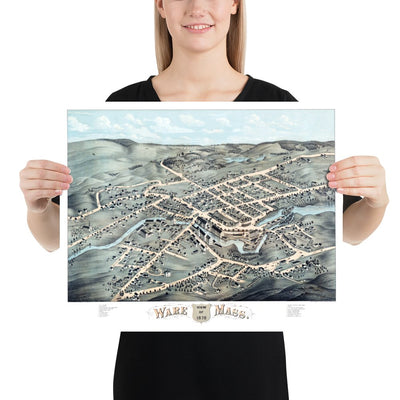 Ware, MA 1878 - Available at KNOWOL