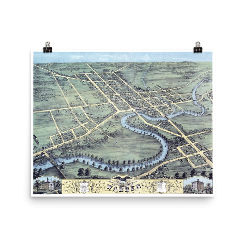 Warren, OH 1870 - Available at KNOWOL