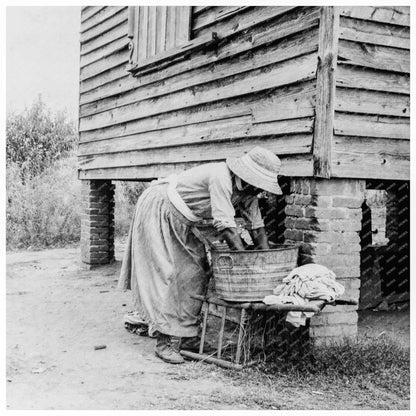 Washing Facilities on Tenant Farm Greene County 1937 - Available at KNOWOL