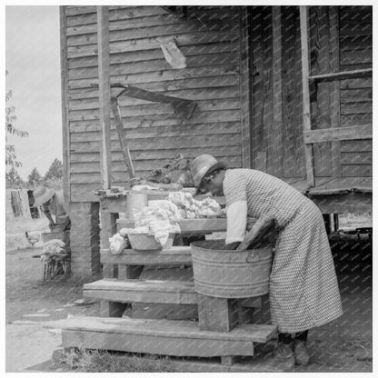 Washing Facilities on Tenant Farm Greene County Georgia 1937 - Available at KNOWOL