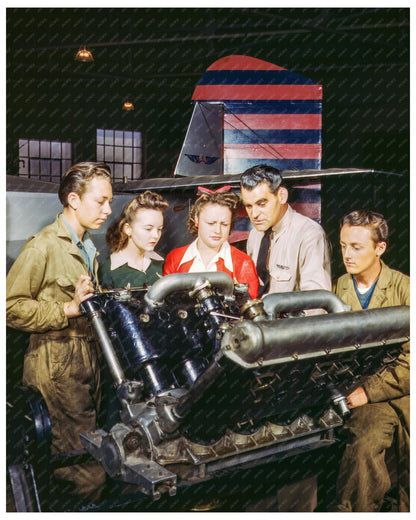 Washington High School Students Vocational Training for World War II September 1942 - Available at KNOWOL