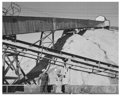 Waste Rock Pile at Eagle - Picher Zinc Plant 1942 - Available at KNOWOL