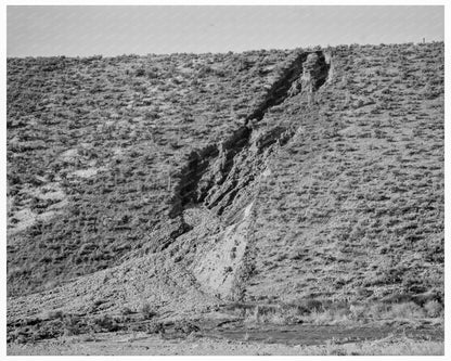 Water Seepage and Erosion at Dead Ox Flat Oregon 1939 - Available at KNOWOL