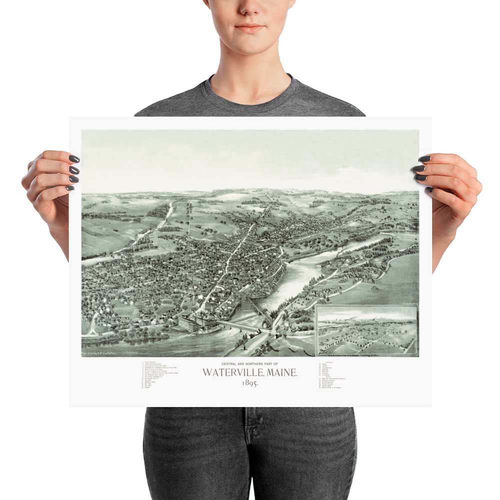 Waterville, ME 1895 - Available at KNOWOL