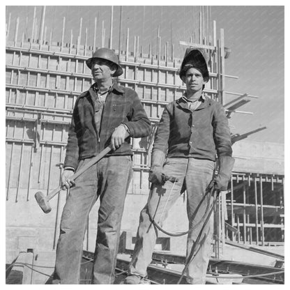 Welders at Basic Magnesium Plant Nevada 1940s - Available at KNOWOL