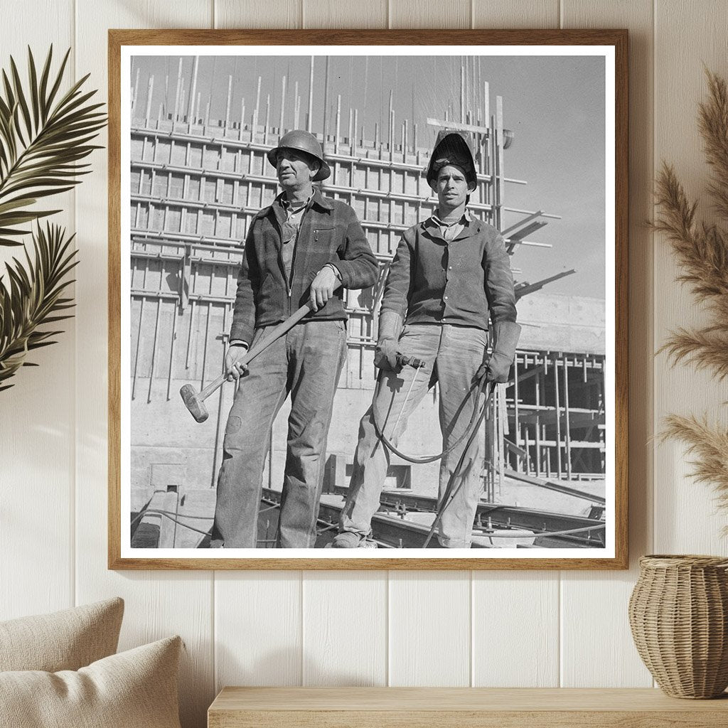 Welders at Basic Magnesium Plant Nevada 1940s - Available at KNOWOL