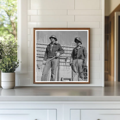 Welders at Basic Magnesium Plant Southern Nevada 1942 - Available at KNOWOL