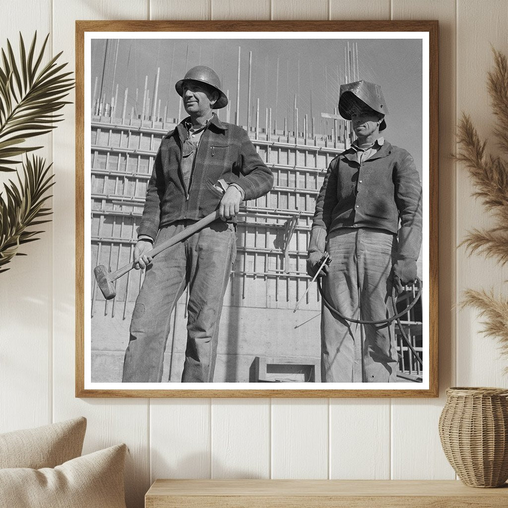 Welders at Basic Magnesium Plant Southern Nevada 1942 - Available at KNOWOL