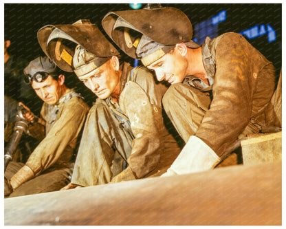 Welders Constructing Ship Boilers in Chattanooga 1942 - Available at KNOWOL