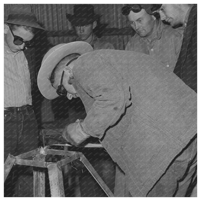 Welding School in Pinal County Arizona February 1942 - Available at KNOWOL