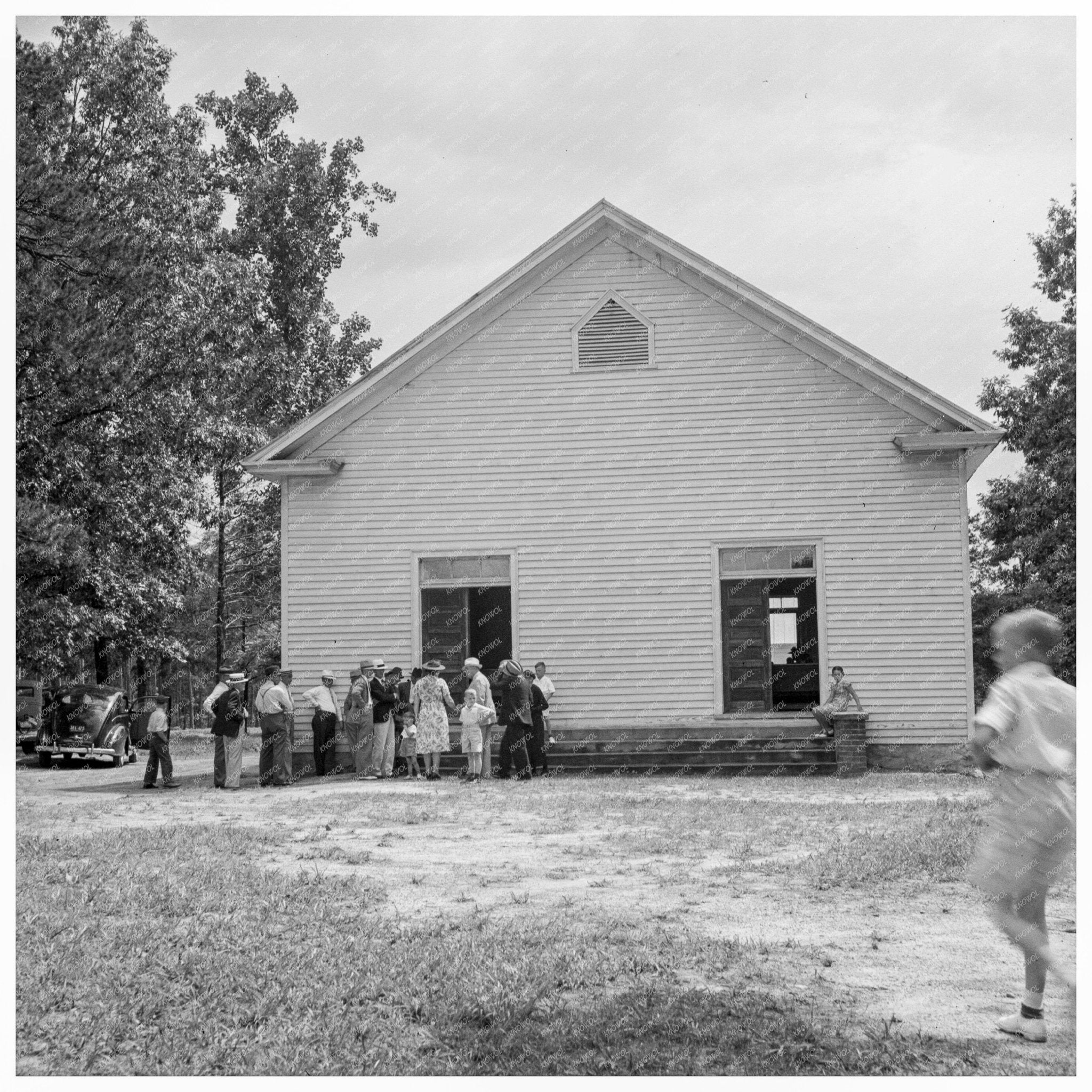 Wheeleys Church Congregation Person County NC July 1939 - Available at KNOWOL